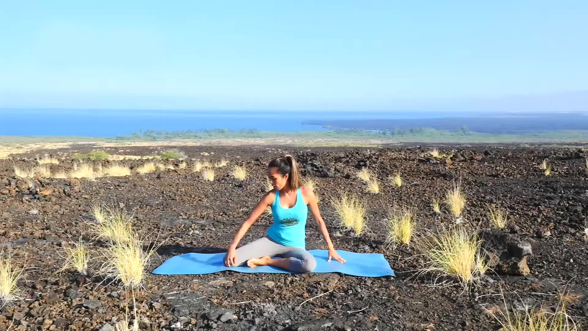 Bharadwajas Twist And Big Toe Pose
